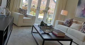 The Oakworth show home lounge