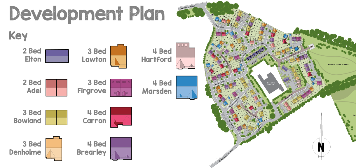 hawtree grove development plan key
