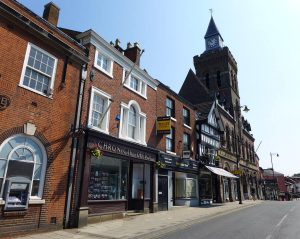 High Street in Congleton