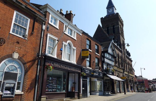 High Street in Congleton