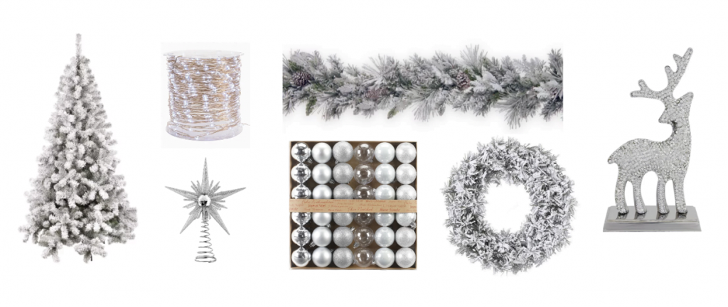 white christmas decor ideas
