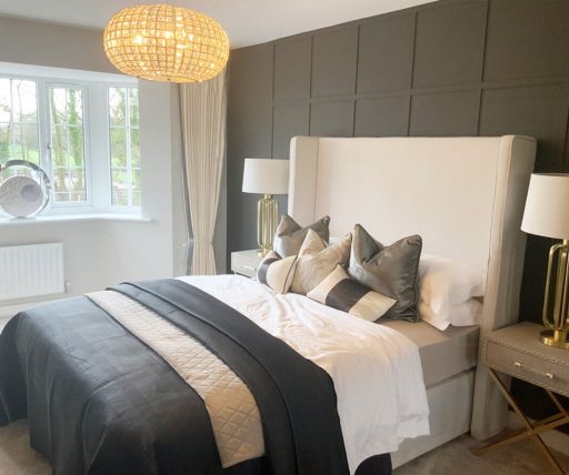 The Brearley master bedroom