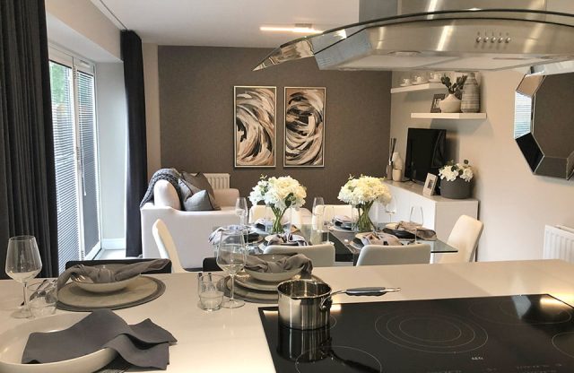 The marsden show home kitchen