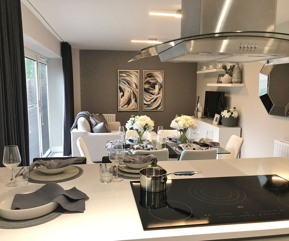 The marsden show home kitchen