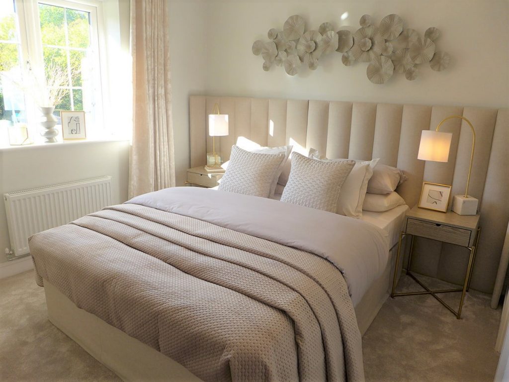 Example master bedroom