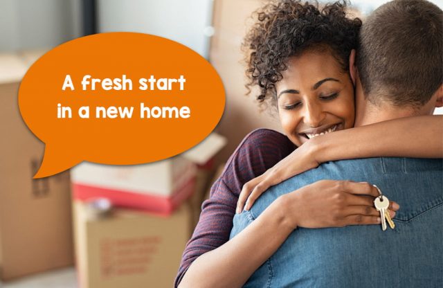 A fresh start in a new home