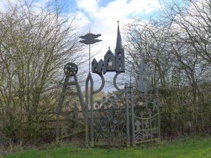 the hawthorns local sculpture
