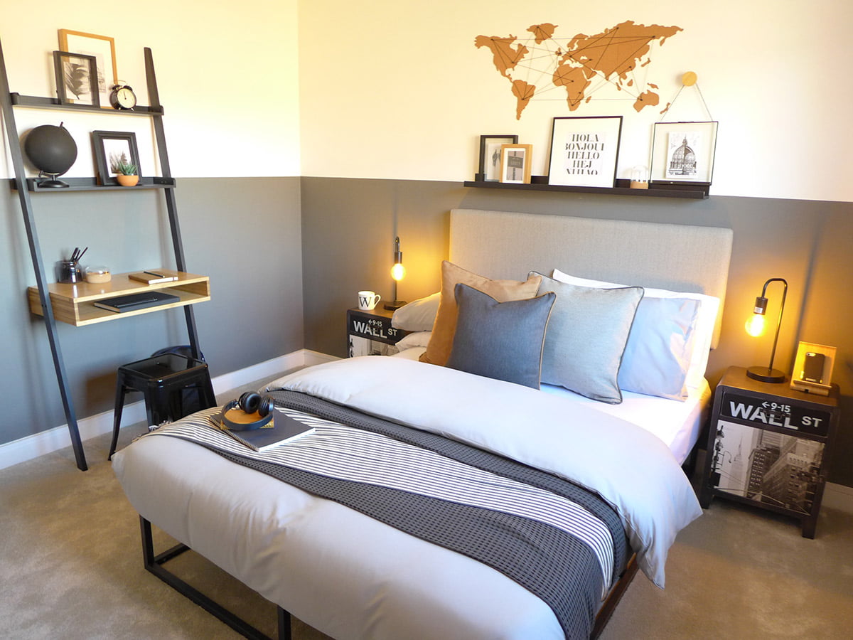 Example double bedroom