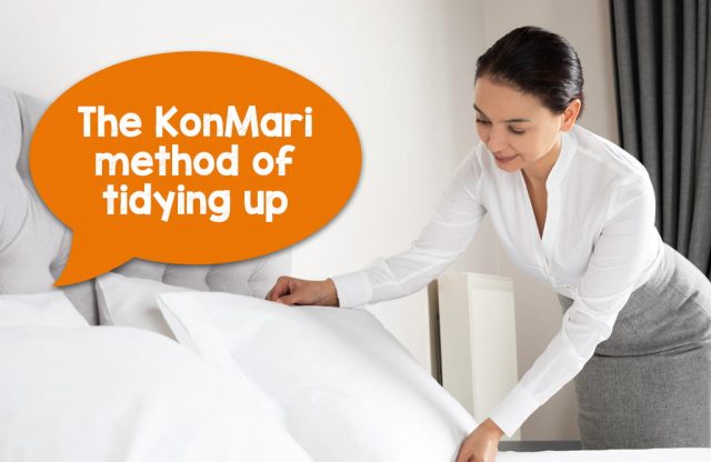 The KonMari method of tidying up