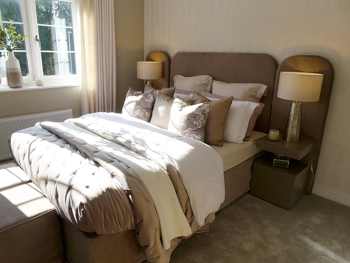Example master bedroom