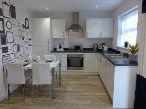 Typical Bridgefold kitchen