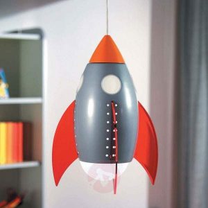 rocket lamp
