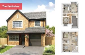 Denholme External and floor plan