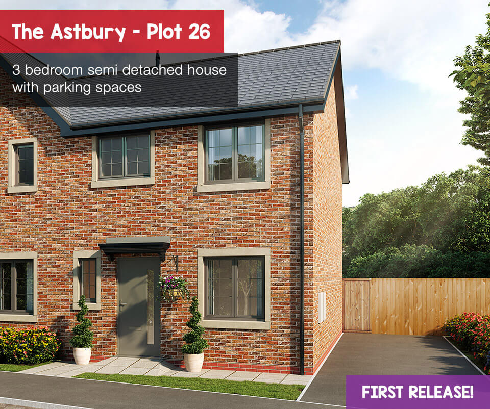 The Astbury 3 Bed SemiDetached Home Westhoughton, Lancashire