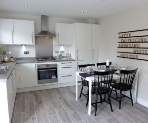 bowland show home kitchen