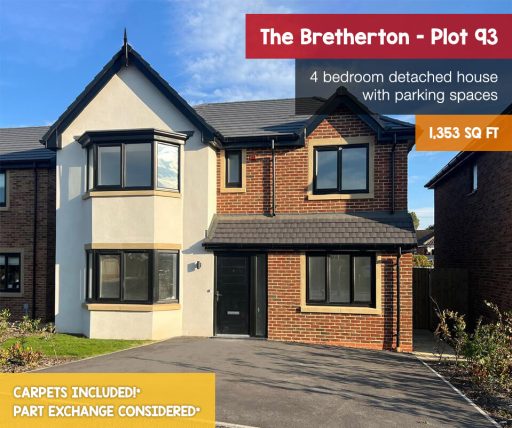 Bretherton 4 bed home