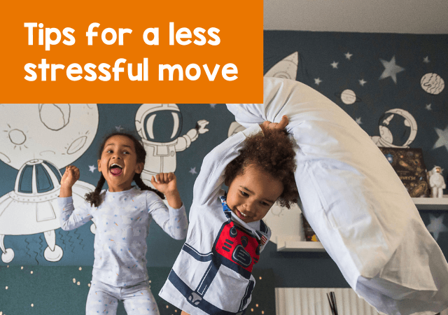 tips for a less stressful move