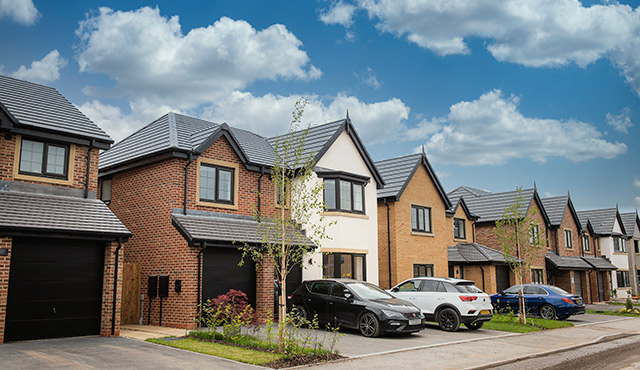 belle wood view street scene