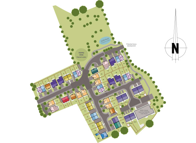 the pavilions development