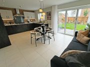 open plan kitchen diner