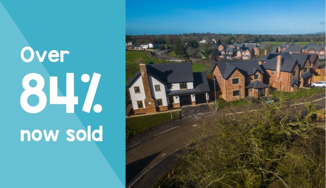 orchard manor over 84% sold