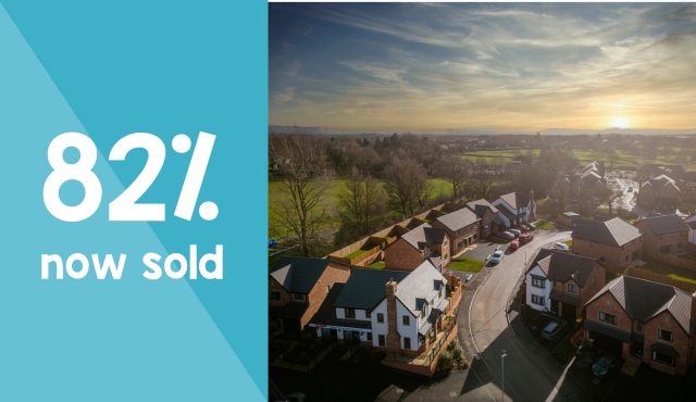 orchard manor 82% sold