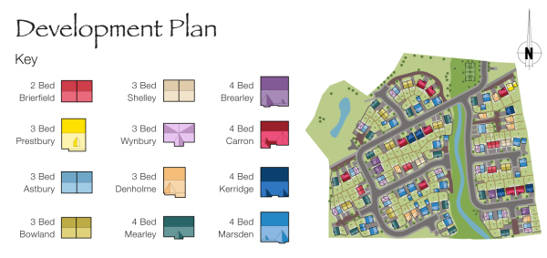 butter cross hall site plan key