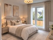 osterley new build home bedroom