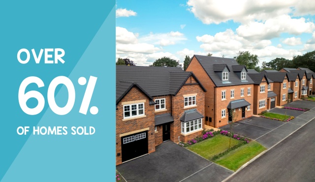 Astbury gardens development over 60% sold