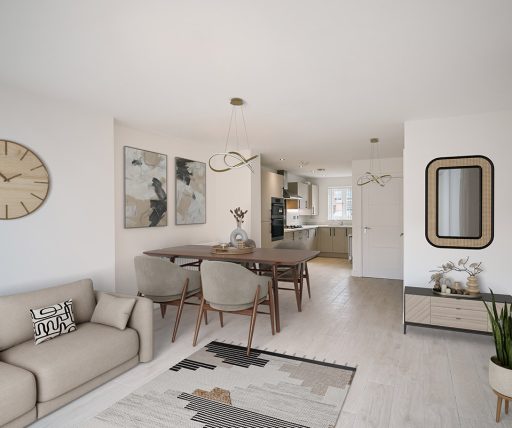 Windsor kitchen dining area example