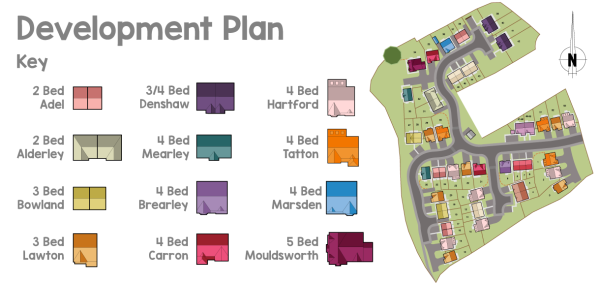 the moorings site plan key