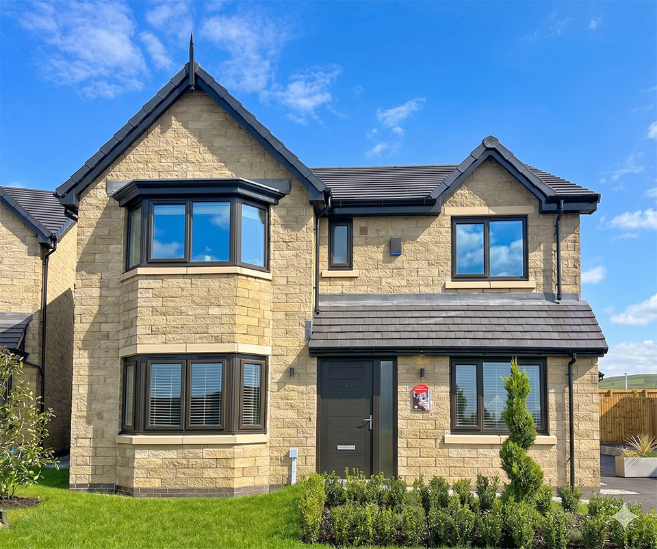 marsden 4 bedroom detached house with detached single garage