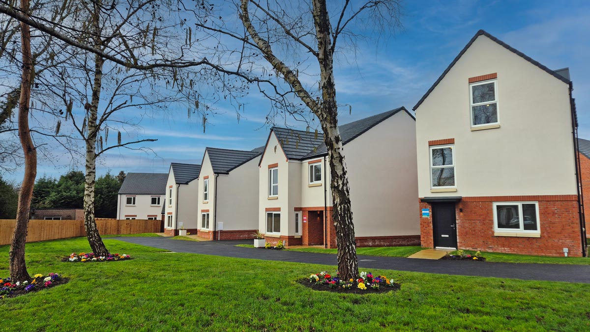 Elysium by Seddon Homes street scene