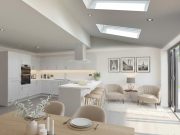 The Denholme B extended kitchen dining room