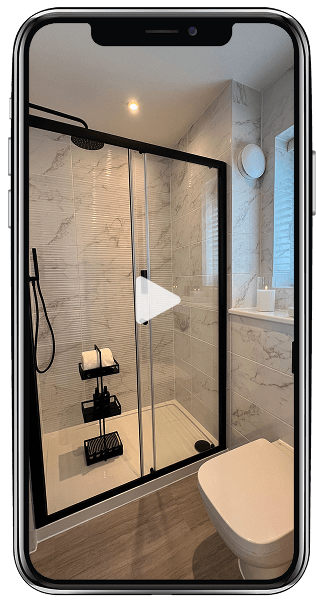 mobile phone with en suite shower