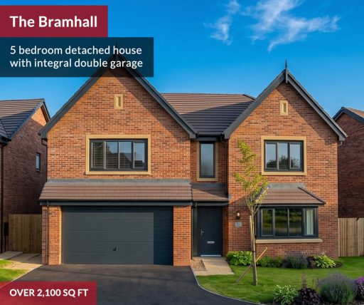 Bramhall 5 bedroom detached house with integral double garage
