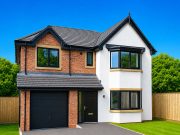 Hartford 4 bedroom detached house with integral single garage