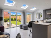 hartford kitchen with bifold doors